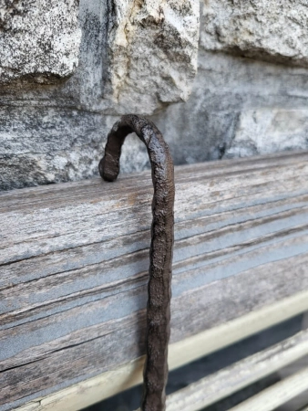 Gusseisen Schöpflöffel (Kerzenhalter) zum Einhängen