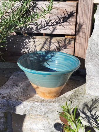 Preview: Harztopf, dunkelgrün