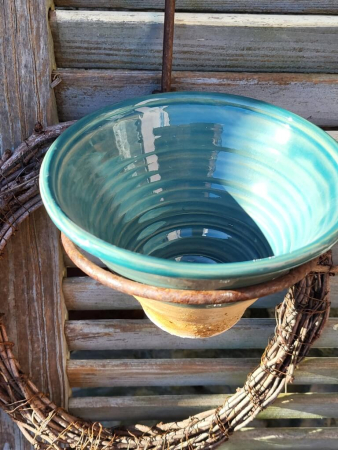 Preview: Harztopf, dunkelgrün