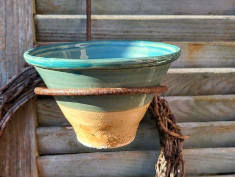 Preview: Harztopf, dunkelgrün