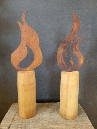 Preview: Holzkerze Kirsten