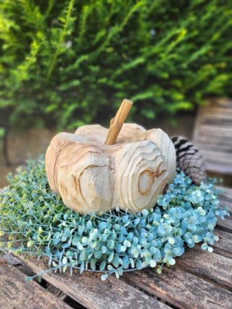 Holzkürbis