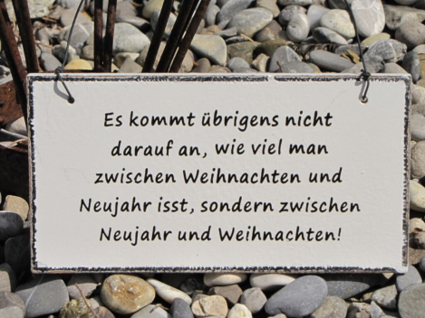 Shabby Chic Holzspruchschild Essen