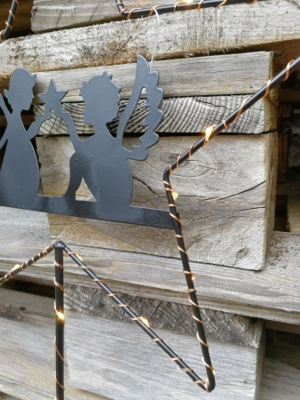 LED Gartenstecker Stern