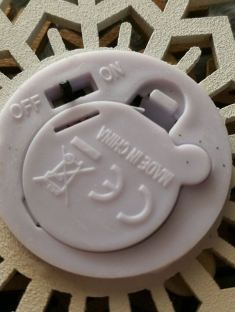 Preview: LED Holzstern Flocke