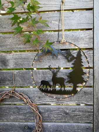 Preview: LED Ring, Reh fressend