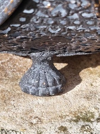 Preview: Metall Laterne Xavier, antikschwarz