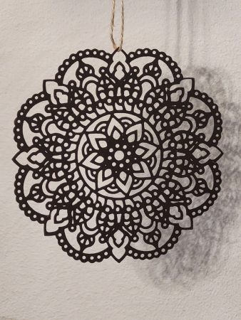 Mandala Dekohänger Shirin, braun