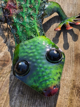 Preview: Metall Salamander, dunkelgrün