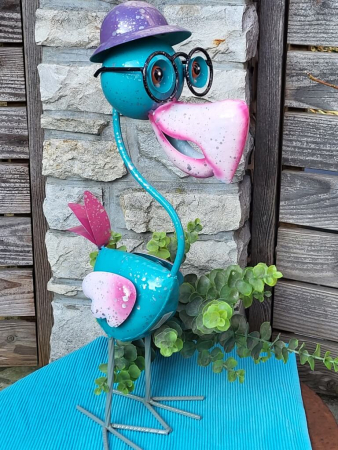 Metall Vogel Mumpi, türkis