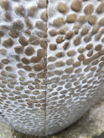 Preview: Metall Amphore, altsilber