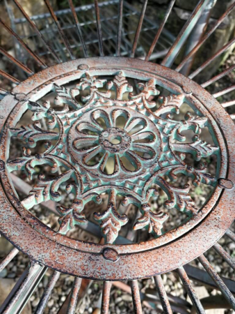 Preview: Gartenmöbelset Figaro, antik-grün