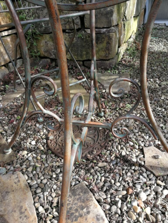 Preview: Gartenmöbelset Figaro, antik-grün