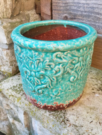 Preview: Pflanztopf Amandolo, türkis