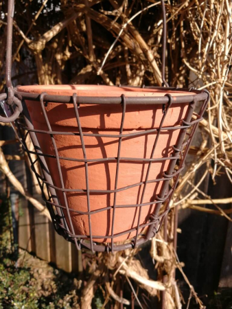 Preview: Pflanzkorb Gitter inkl. Topf