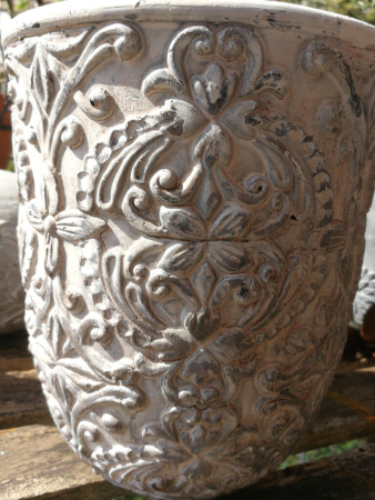 Pflanztopf Bolotano hoch, aus Zement