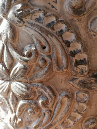 Pflanztopf Bolotano hoch, aus Zement