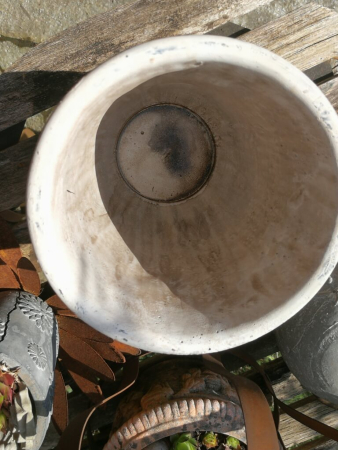 Pflanztopf Bolotano hoch, aus Zement