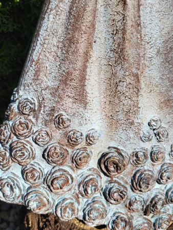 Preview: Polyresin Blumenfee Ariana, mit Blütenschale