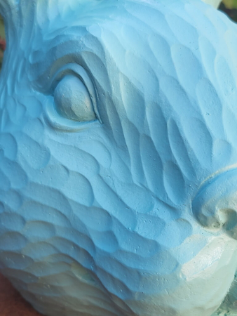 Preview: Polyresin Hasenkopf Bunnypop, mint