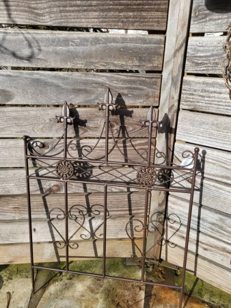 Rankgitter klein, dunkelbraun lackiert