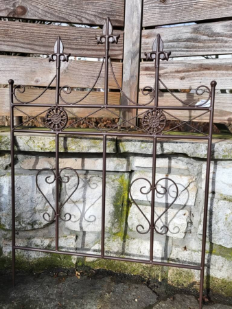 Rankgitter klein, dunkelbraun lackiert