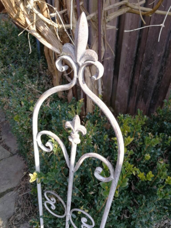 Shabby Chic Rankhilfe (Art Ferro), schmalShabby Chic Rankhilfe (Art Ferro), schmal