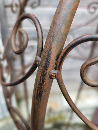 Preview: Rankobelisk Smilia, braun lackiert