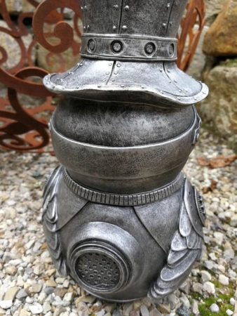 Steampunk Eule Phileas aus Polyresin