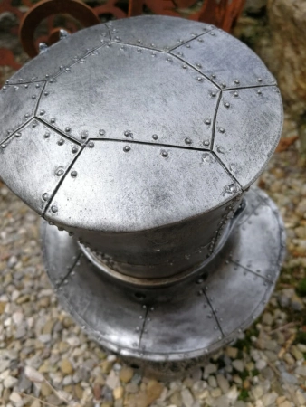 Steampunk Katzenkopf Fidelia aus Polyresin