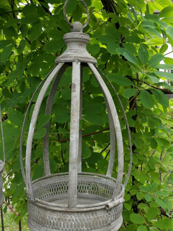 Shabby Chic Pflanzkrone zum Hängen