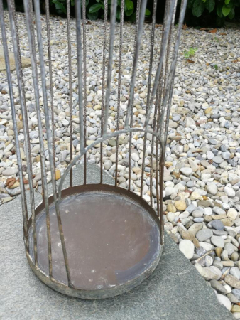 Preview: Dekoengel Lisa betend, grau