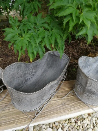 Shabby Chic Dekoschlitten