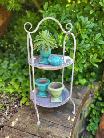Preview: Shabby Chic Etagere Art Ferro