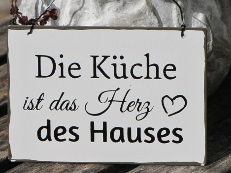 Preview: Shabby Chic Metallspruchschilder Kochen 4