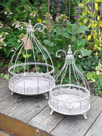 Shabby Chic Pflanzkäfig