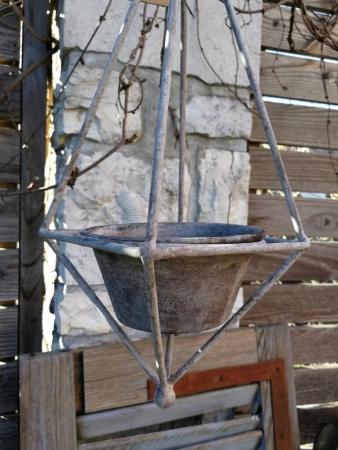 Shabby Chic Hängeampel Elise
