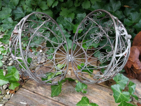 Preview: Dekokugel Bozen, grau-braun