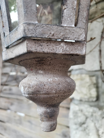 Preview: Shabby Chic Laterne zum Hängen