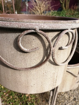Shabby Chic Pflanztopf Udine, 3-teilig