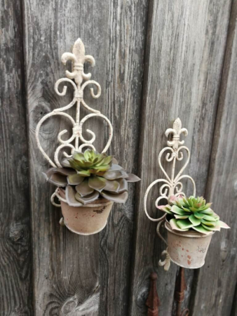 Shabby Chic Pflanztopf Stark, 2er-Set