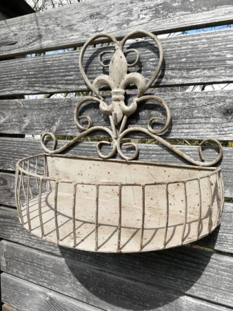 Shabby Chic Wandkorb Madeira