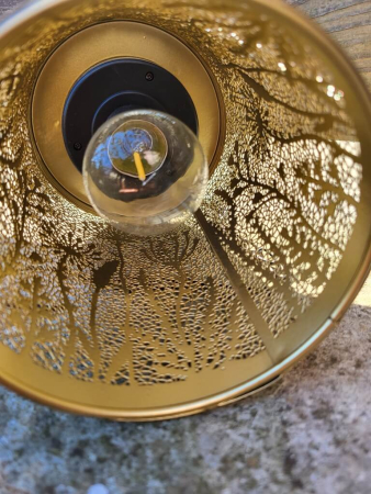 Preview: LED Solarlaterne Gräser schwarz, zum Hängen