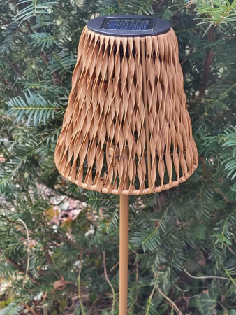 Preview: Boho Solar Gartenstecker Lampe Dagmar, Kegel