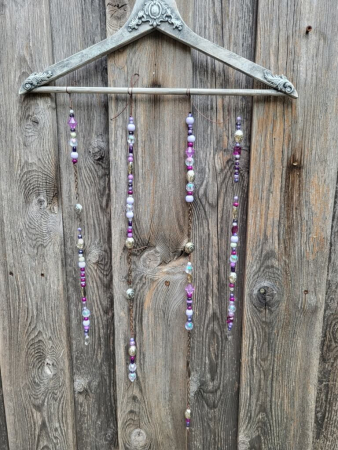 Sonnenfänger Baingani, violett, mit Kleiderbügel