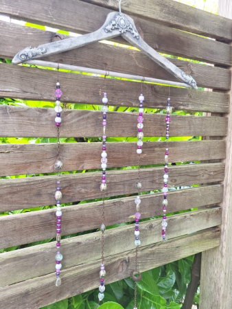 Sonnenfänger Baingani, violett, mit Kleiderbügel