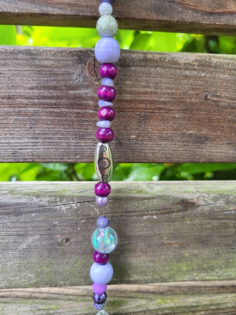 Sonnenfänger Baingani, violett, mit Kleiderbügel