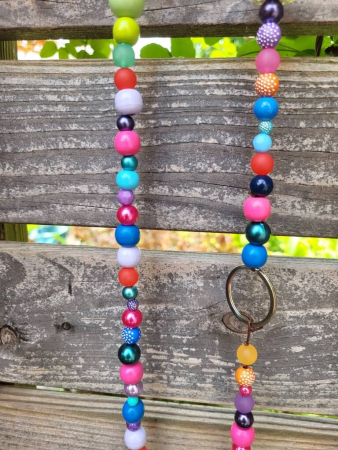 Boho Sonnenfänger Colorful, bunt mit Silberringen