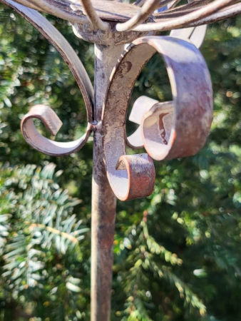 Vintage Steckkorb Sarah, grau-braun