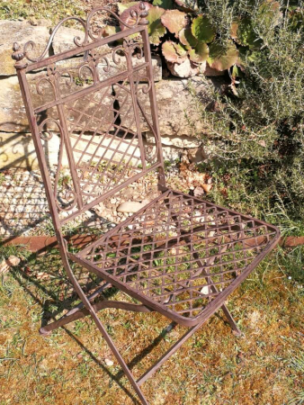 Klappstuhl Nicoletta aus Metall